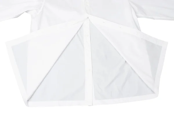 ISSEY MIYAKE Cotton Nylon Stretch High-neck Shirt K-164931_012