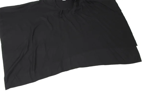 ISSEY MIYAKE Cotton Stole Neck Poncho K-164933_008