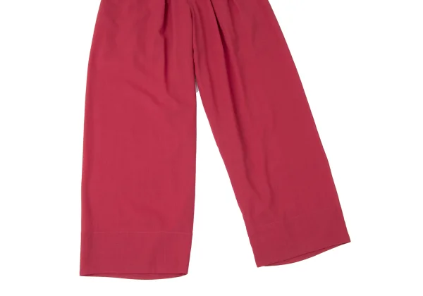 ISSEY MIYAKE Wool Nylon Stretch Tuck Pants K-164934_005