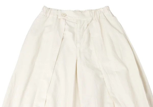 ISSEY MIYAKE  Front Button Tuck Design Pants K-164935_002