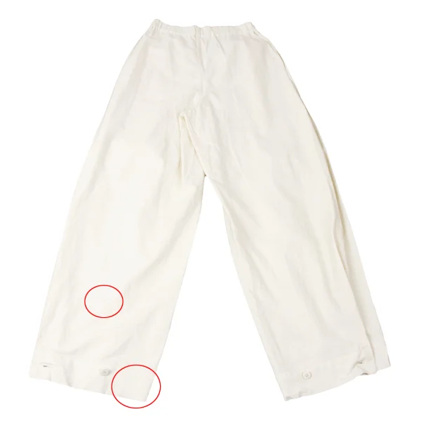 ISSEY MIYAKE  Front Button Tuck Design Pants K-164935_014