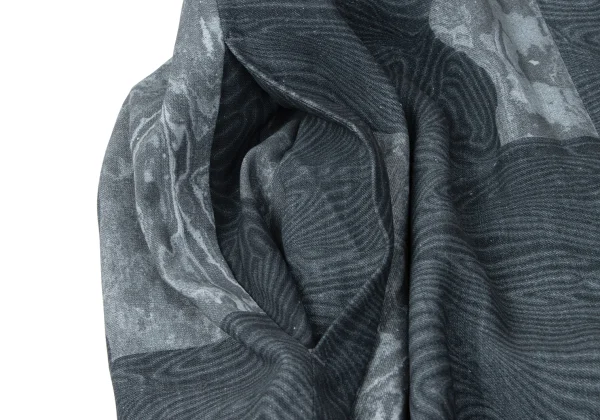 ISSEY MIYAKE Printed Button Hem Tapered Pants K-164936_004