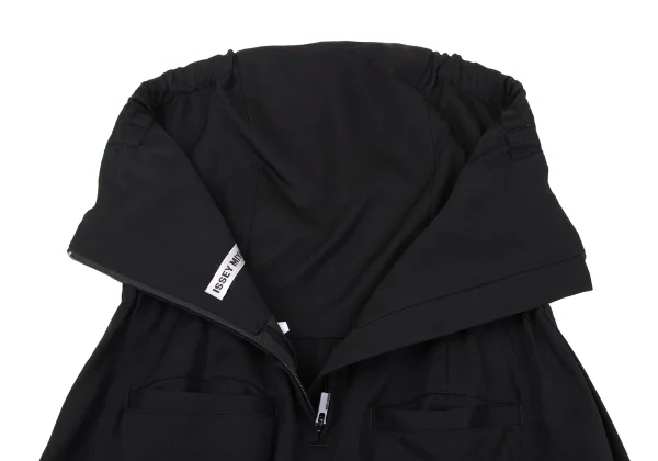 ISSEY MIYAKE Wool Gaba Jumpsuit K-164939_011