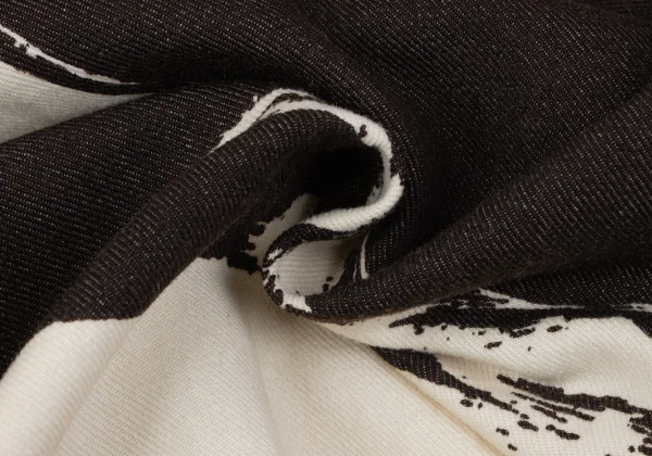 ISSEY MIYAKE Graphic Printed V Neck Sleeveless Dress K-164940_010