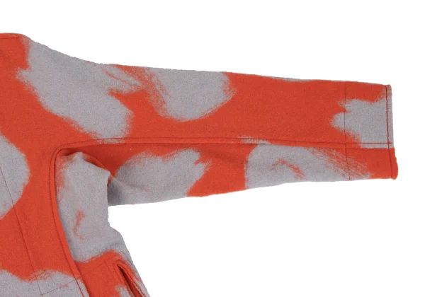 ISSEY MIYAKE Patterned High Neck Coat K-164941_006