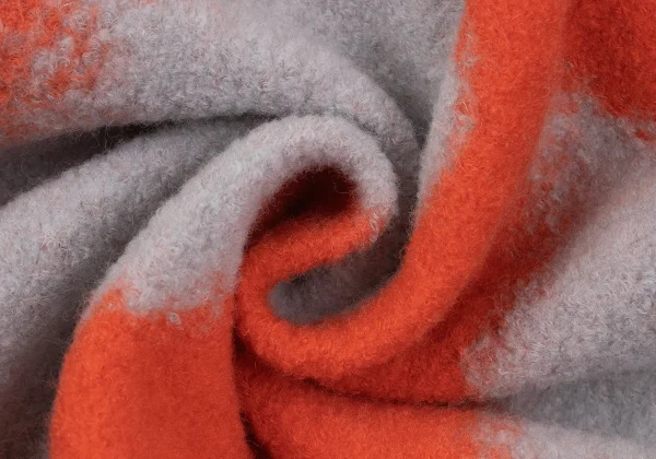 ISSEY MIYAKE Patterned High Neck Coat K-164941_015