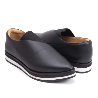 ISSEY MIYAKE×UN Warp Wedge Lo Sneakers