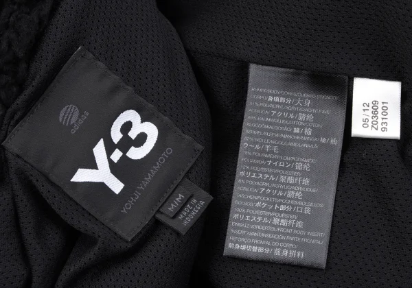 Y-3 Leopard Pocket Boa Zip Blouson K-164948_016