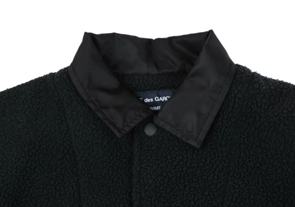 COMME des GARCONS HOMME Nylon Switching Poly Fleece Jacket K-164950_003