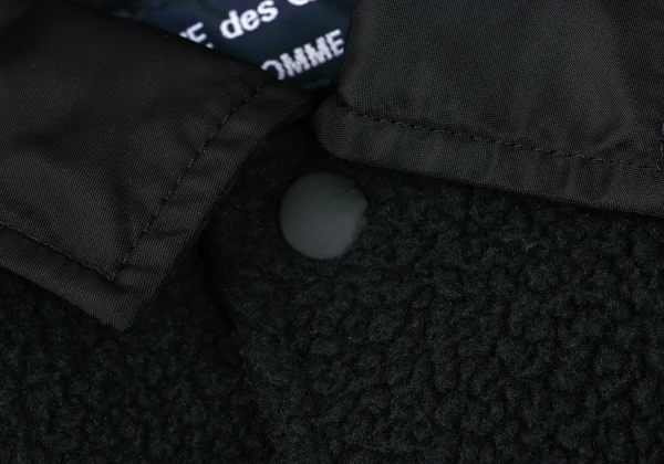 COMME des GARCONS HOMME Nylon Switching Poly Fleece Jacket K-164950_004