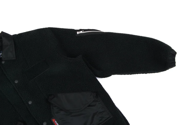 COMME des GARCONS HOMME Nylon Switching Poly Fleece Jacket K-164950_007