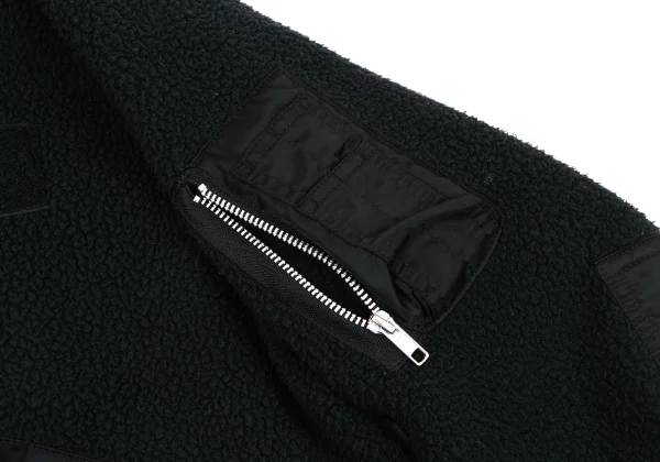 COMME des GARCONS HOMME Nylon Switching Poly Fleece Jacket K-164950_008