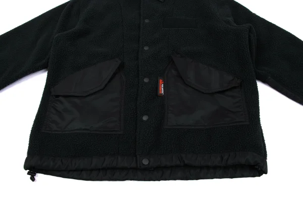 COMME des GARCONS HOMME Nylon Switching Poly Fleece Jacket K-164950_010