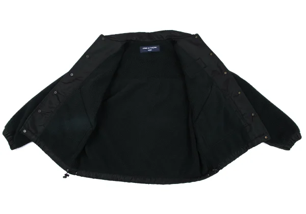 COMME des GARCONS HOMME Nylon Switching Poly Fleece Jacket K-164950_013