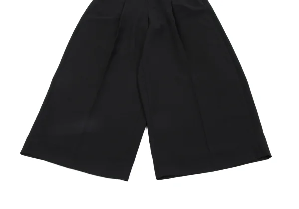 ENFOLD Back Gather Tuck Wide Cropped Pants K-164952_005