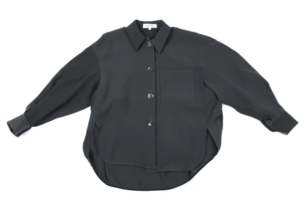 ENFOLD Poly Round Hem Shirt K-164953_002
