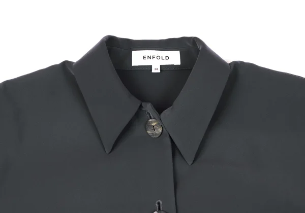 ENFOLD Poly Round Hem Shirt K-164953_004