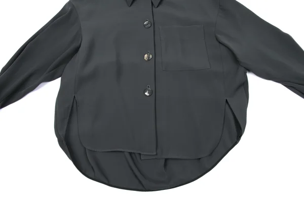 ENFOLD Poly Round Hem Shirt K-164953_011