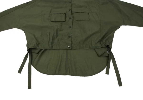 UN3D. Back Drape Drawstring Dolman Shirt K-164954_011