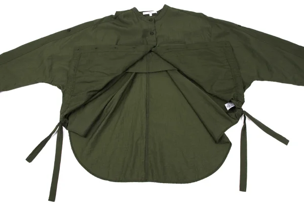 UN3D. Back Drape Drawstring Dolman Shirt K-164954_012