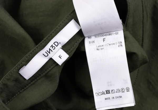 UN3D. Back Drape Drawstring Dolman Shirt K-164954_019