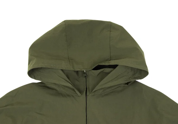 UN3D. Rayon Blend Back Long Pullover Hooded Jacket K-164955_004