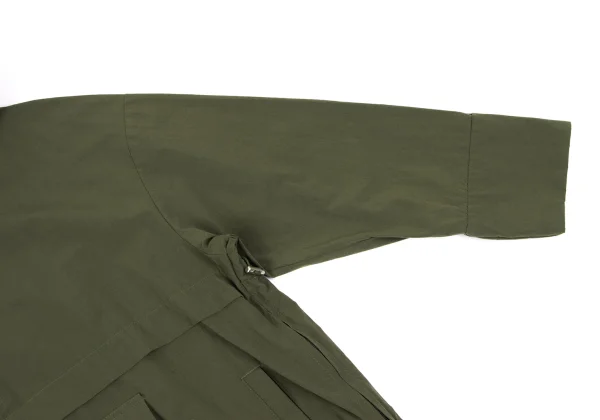 UN3D. Rayon Blend Back Long Pullover Hooded Jacket K-164955_007