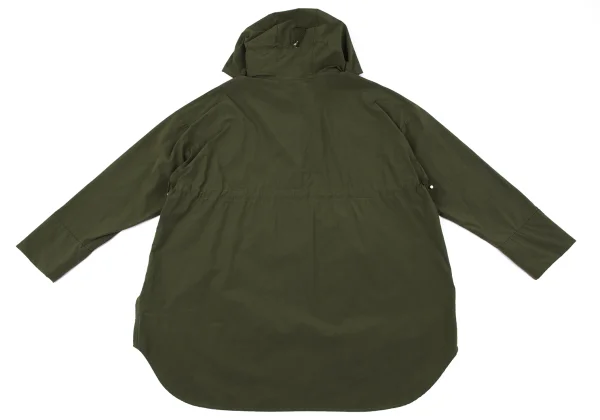 UN3D. Rayon Blend Back Long Pullover Hooded Jacket K-164955_015