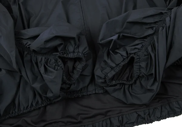 LE PHIL Nylon Stretch Gather Sleeve Zip Blouson K-164957_008