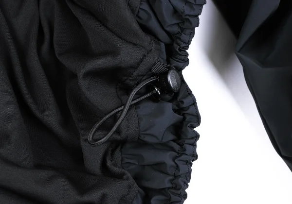 LE PHIL Nylon Stretch Gather Sleeve Zip Blouson K-164957_012