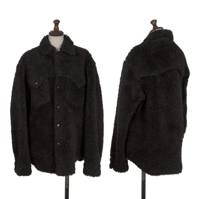 JOE McCOY Wool Snap Boa Jacket
