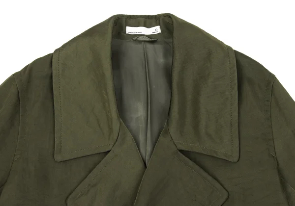 WMG. Nylon Oversized Pea Coat K-164960_004