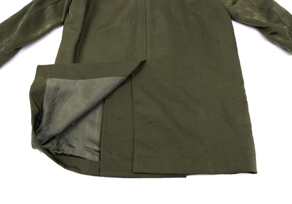 WMG. Nylon Oversized Pea Coat K-164960_014