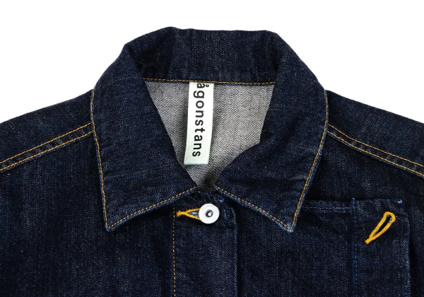 nagonstans Cotton Wrap Design Denim Jacket K-164967_004