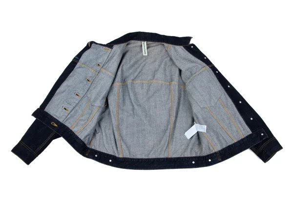 nagonstans Cotton Wrap Design Denim Jacket K-164967_014