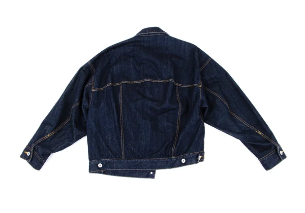 nagonstans Cotton Wrap Design Denim Jacket K-164967_015