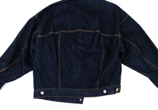 nagonstans Cotton Wrap Design Denim Jacket K-164967_016