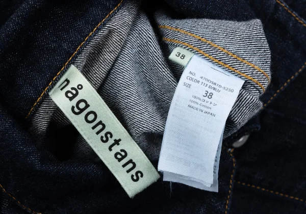 nagonstans Cotton Wrap Design Denim Jacket K-164967_019