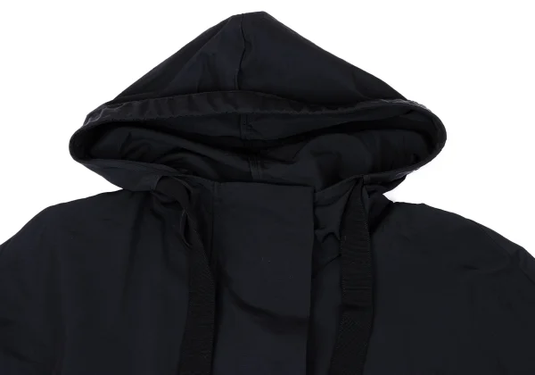 nagonstans Cotton Nylon Hooded Poncho K-164968_004