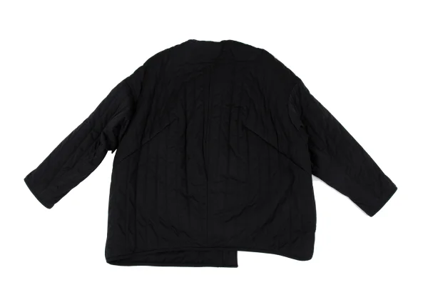 nagonstans Poly Stitch Stripe Padded Collarless Jacket K-164969_017