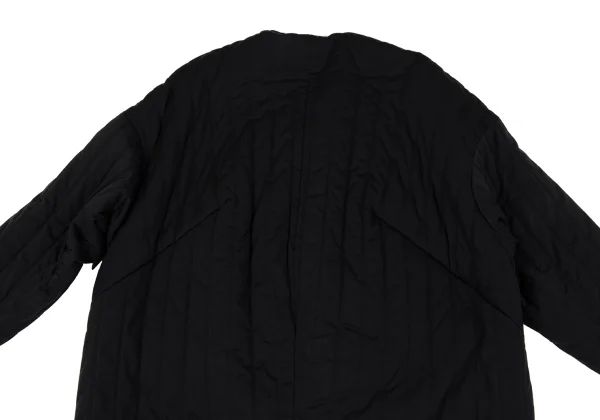 nagonstans Poly Stitch Stripe Padded Collarless Jacket K-164969_018