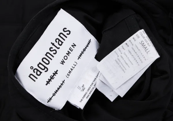 nagonstans Poly Stitch Stripe Padded Collarless Jacket K-164969_020