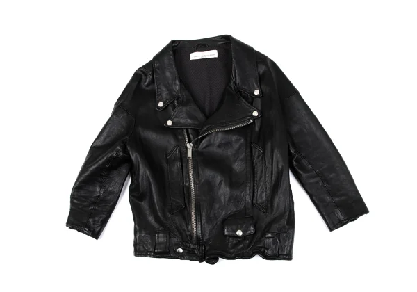 GOLDEN GOOSE Zigzag Lined Motorcycle Jacket K-164970_002