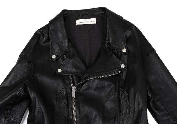 GOLDEN GOOSE Zigzag Lined Motorcycle Jacket K-164970_003