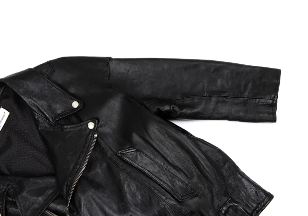 GOLDEN GOOSE Zigzag Lined Motorcycle Jacket K-164970_008