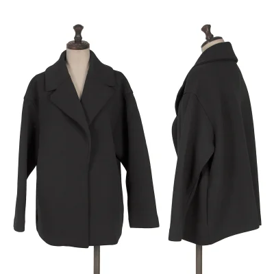 RIM.ARK Poly Stretch Magnetic Button Half Coat