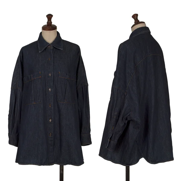 ドリスヴァンノッテンDRIES VAN NOTEN コットンデニムシャツ