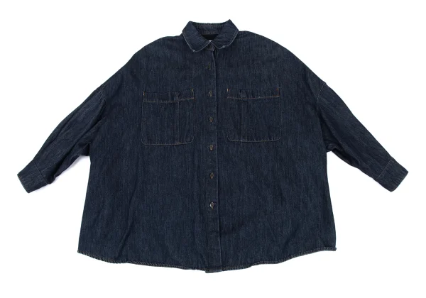 ドリスヴァンノッテンDRIES VAN NOTEN コットンデニムシャツ