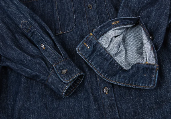 DRIES VAN NOTEN Cotton Denim Shirt K-164974_010