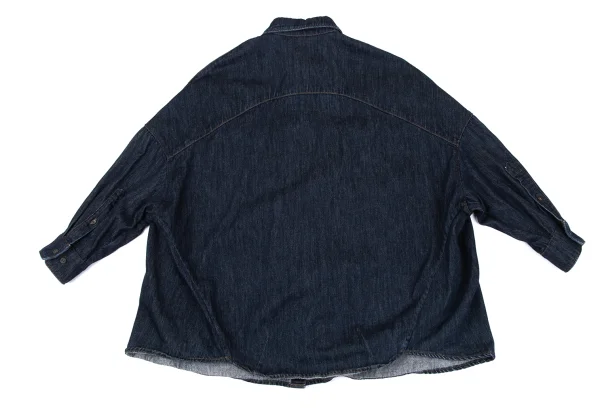 DRIES VAN NOTEN Cotton Denim Shirt K-164974_013